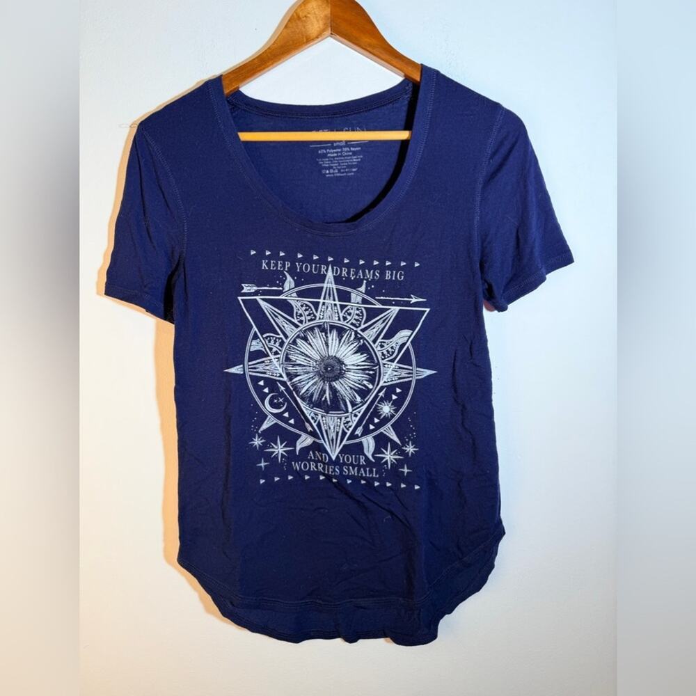 Fifth Sun Women's Navy Graphic Tee